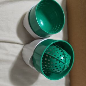 Green and White Kitchen Gadget